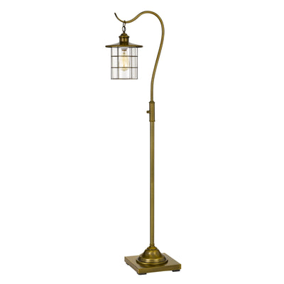 SILVERTON FLOOR LAMP WITH GLASS SHADE (EDISON BULB INCLUDED)