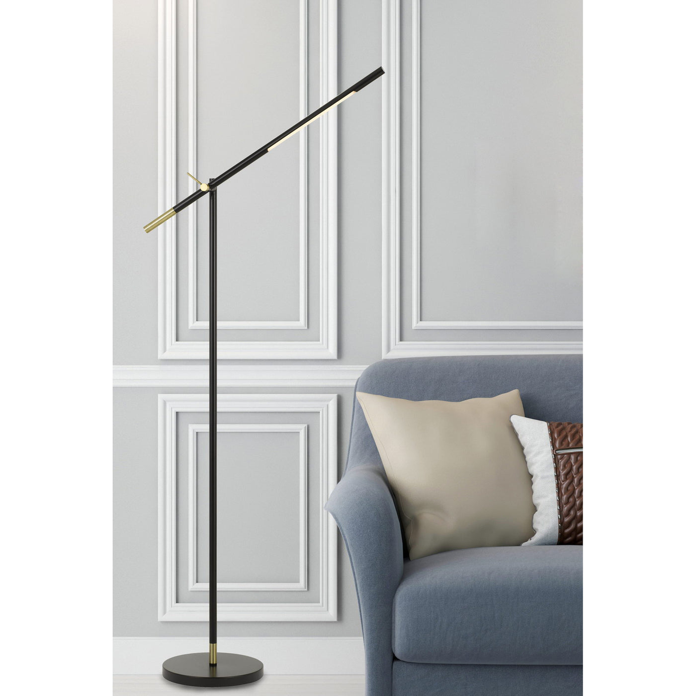 VIRTON METAL LED 10W, 780 LUMEN, 3K ADJUSTABLE FLOOR LAMP