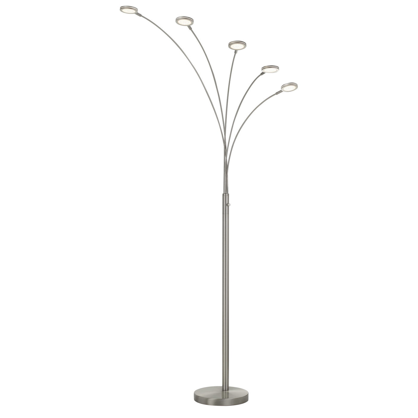 Cremona integrated LED Metal Arc Floor Lamp