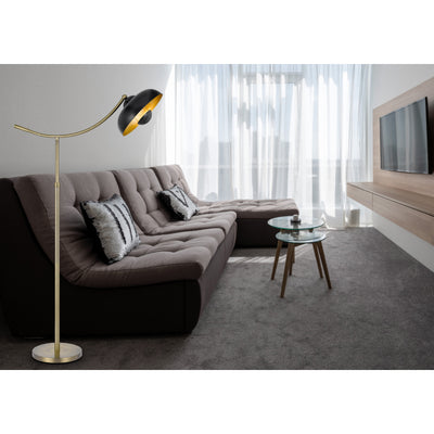 100W PLANETOID ADJUSTABLE METAL ARC FLOOR LAMP