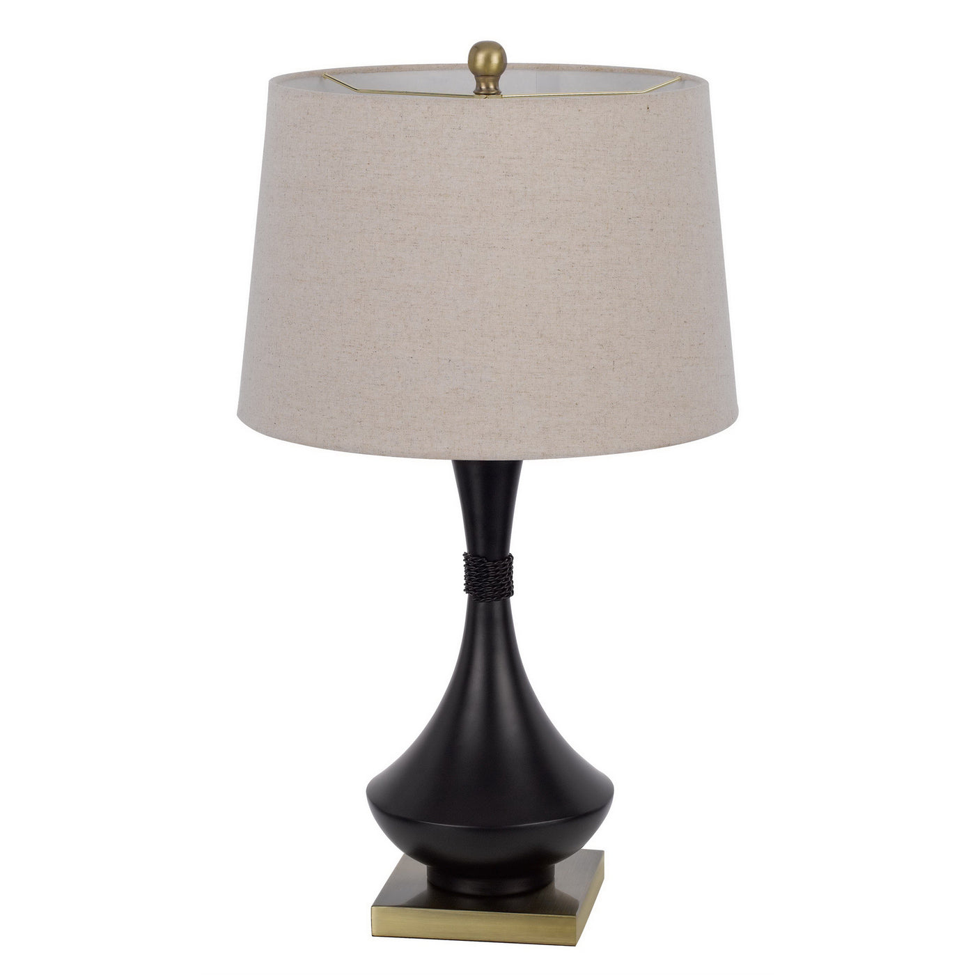 100W HILO METAL TABLE LAMP. PRICED AND SOLD AS PAIRS