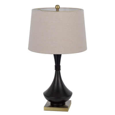 100W HILO METAL TABLE LAMP. PRICED AND SOLD AS PAIRS