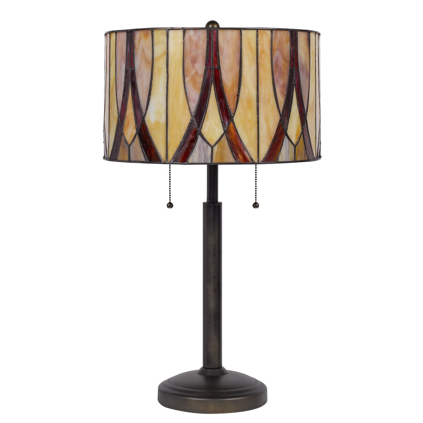 60W X 2 TIFFANY TABLE LAMP