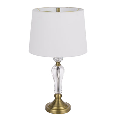 100W EASTHAM CRYSTAL TABLE LAMP - SOLD AND PRICED AS A PAIR