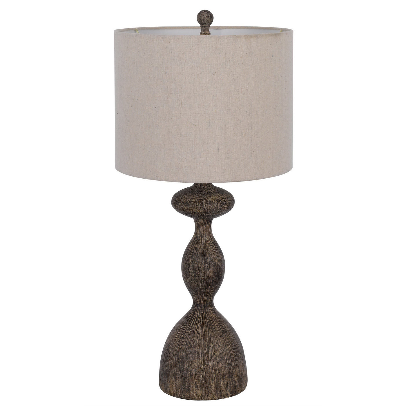 150W 3 WAY NAMPA RESIN TABLE LAMP. PRICED AND SOLD AS PAIRS.