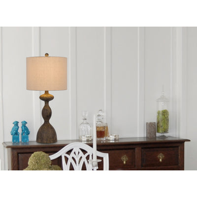 150W 3 WAY NAMPA RESIN TABLE LAMP. PRICED AND SOLD AS PAIRS.