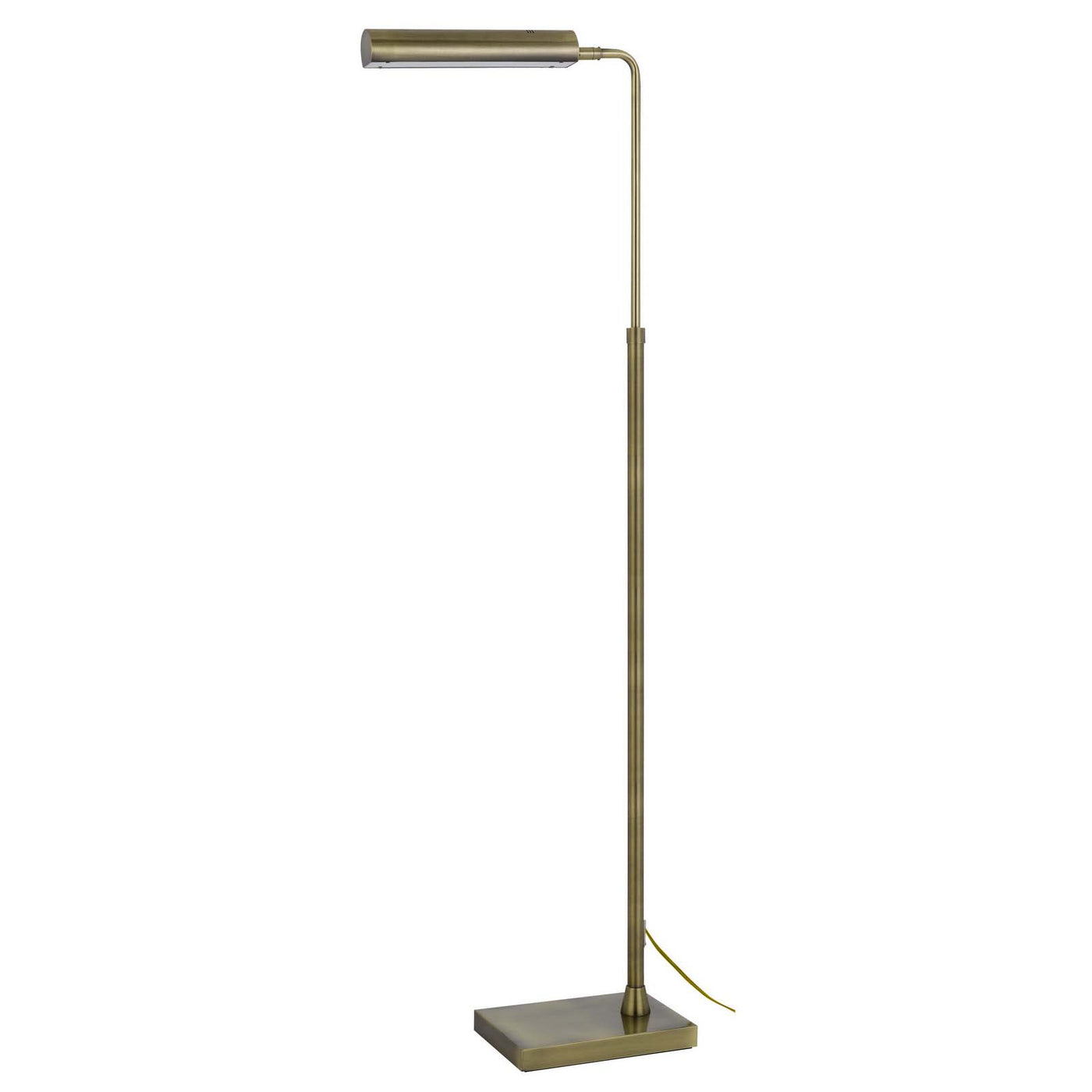 DELRAY 17W, 3000K NON DIMMABLE INTEGRATED LED METAL FLOOR LAMP WITH ADJUSTABLE HEIGHT Floor Lamp Cal Lighting