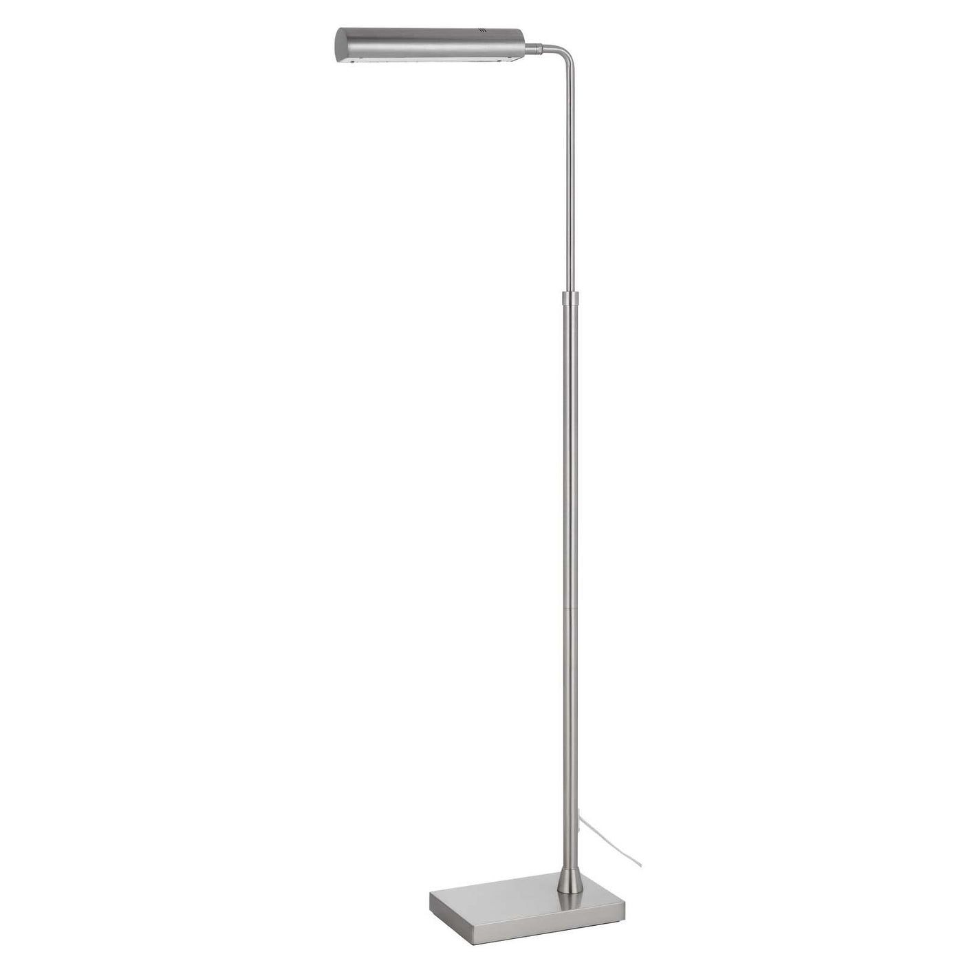 DELRAY 17W, 3000K NON DIMMABLE INTEGRATED LED METAL FLOOR LAMP WITH ADJUSTABLE HEIGHT Floor Lamp Cal Lighting