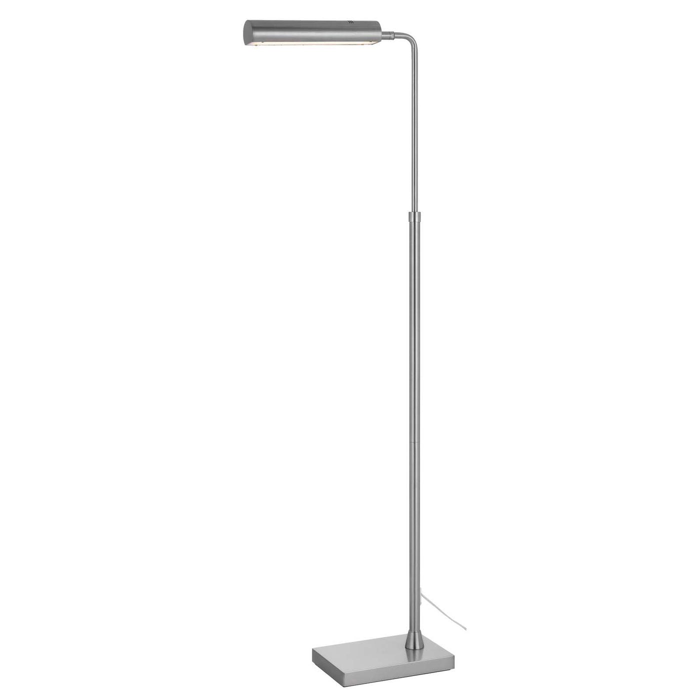 DELRAY 17W, 3000K NON DIMMABLE INTEGRATED LED METAL FLOOR LAMP WITH ADJUSTABLE HEIGHT Floor Lamp Cal Lighting