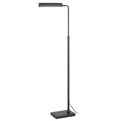 DELRAY 17W, 3000K NON DIMMABLE INTEGRATED LED METAL FLOOR LAMP WITH ADJUSTABLE HEIGHT