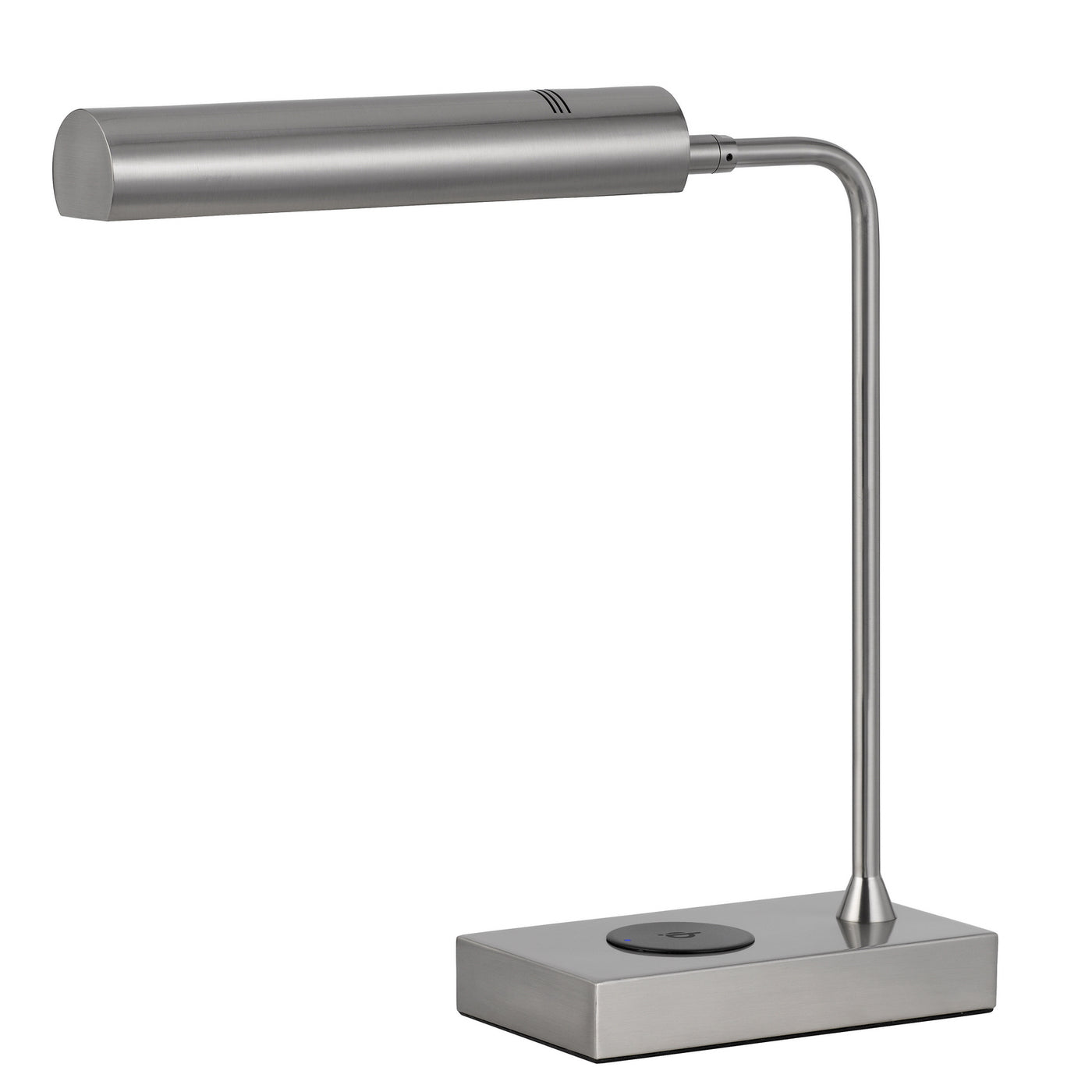 DELRAY 12W INTERGRATED LED METAL DESK LAMP WITH WIRELESS CHARGING PORT Table Lamp Cal Lighting