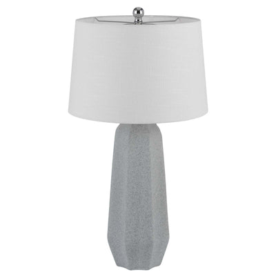 150W 3 WAY DRAYTON CERAMIC TABLE LAMP WITH HARDBACK FABRIC SHADE (SOLD IN PAIRS)