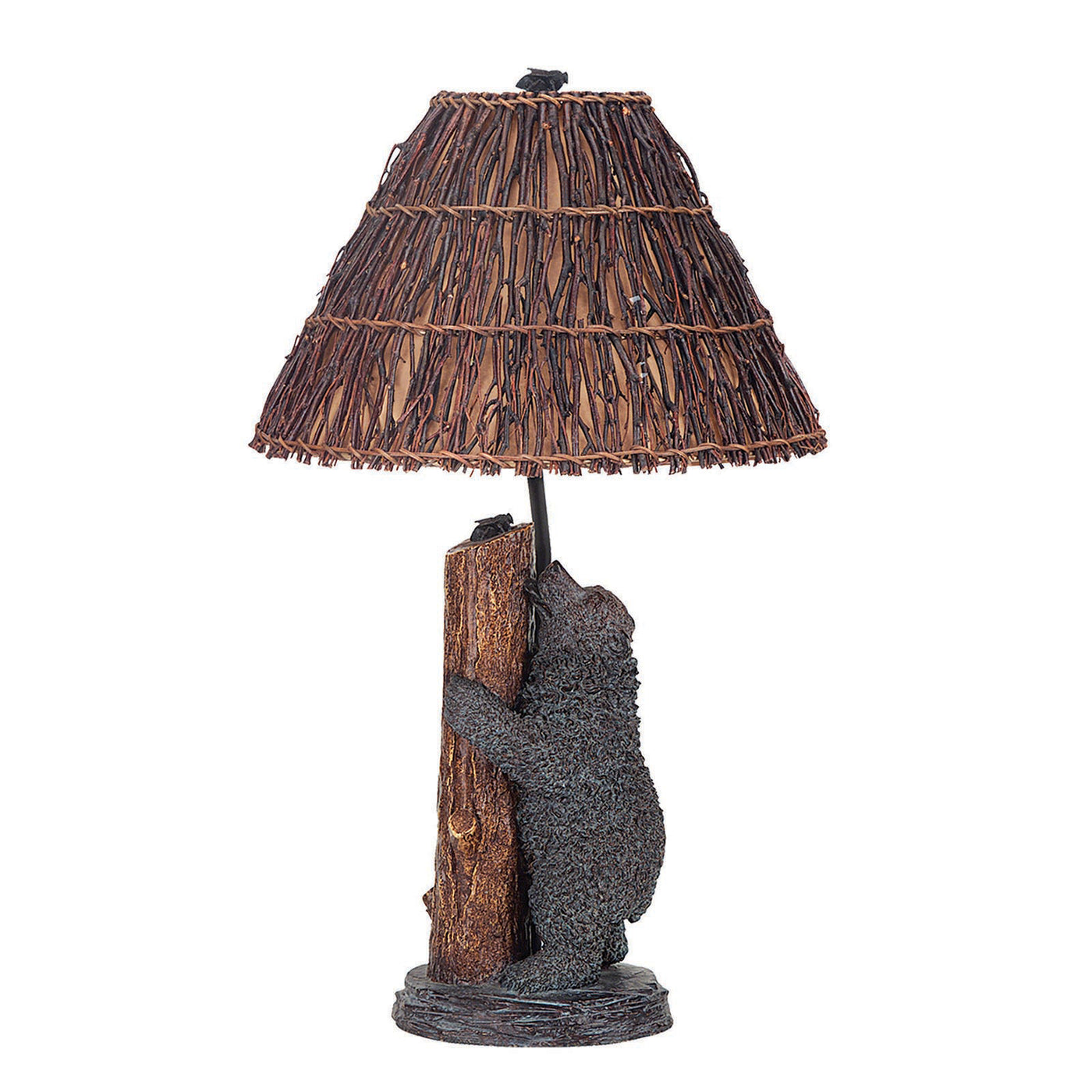 150W RESIN BEAR/HONEY BEE TABLE LP Table Lamp Cal Lighting