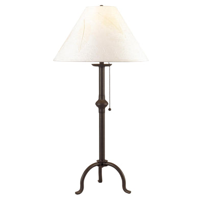 75W IRON TABLE LAMP W/PULL CHAIN Table Lamp Cal Lighting