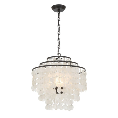 Brielle 4 Light Dark Bronze Chandelier Chandelier Crystorama