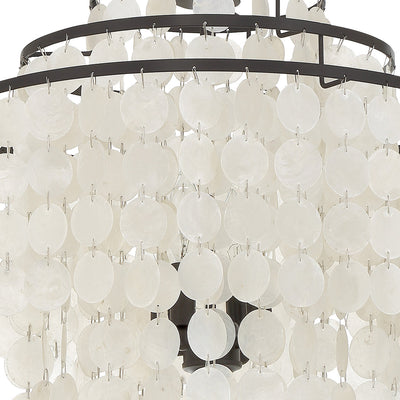 Brielle 4 Light Dark Bronze Chandelier Chandelier Crystorama