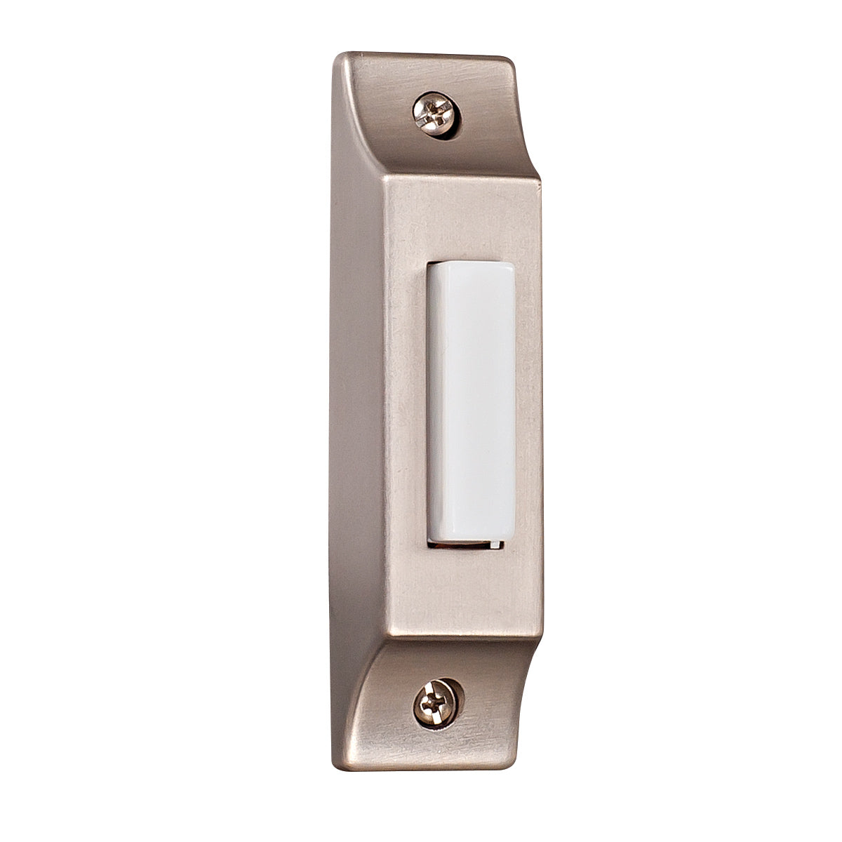 Surface Mount Die-Cast Builder's Series LED Lighted Push Button in Pewter Doorbell Button Craftmade