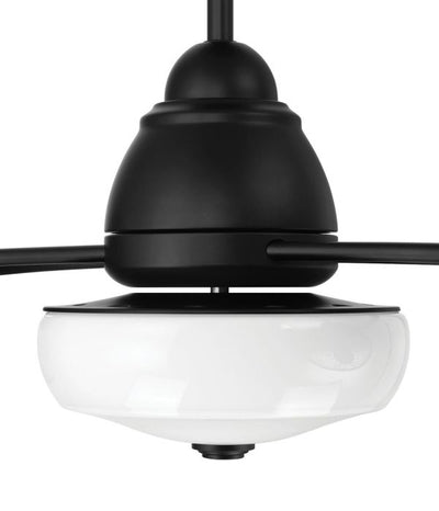 48" Bellows II Indoor/Outdoor (Damp) in Flat Black w/ Flat Black Blades Ceiling Fan CRAFTMADE