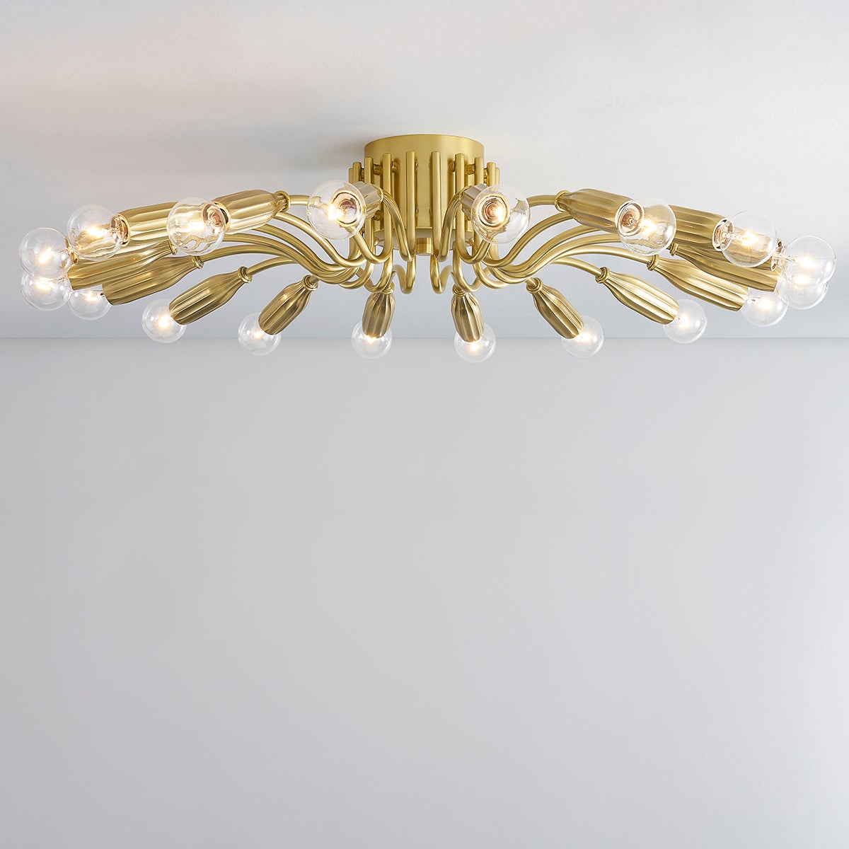 BARNEY Semi Flush Semi Flush Hudson Valley Lighting