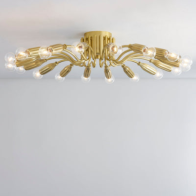 BARNEY Semi Flush Semi Flush Hudson Valley Lighting