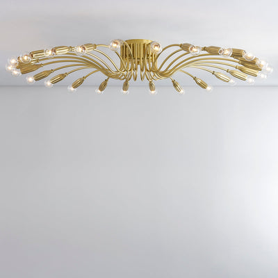 BARNEY Semi Flush Semi Flush Hudson Valley Lighting