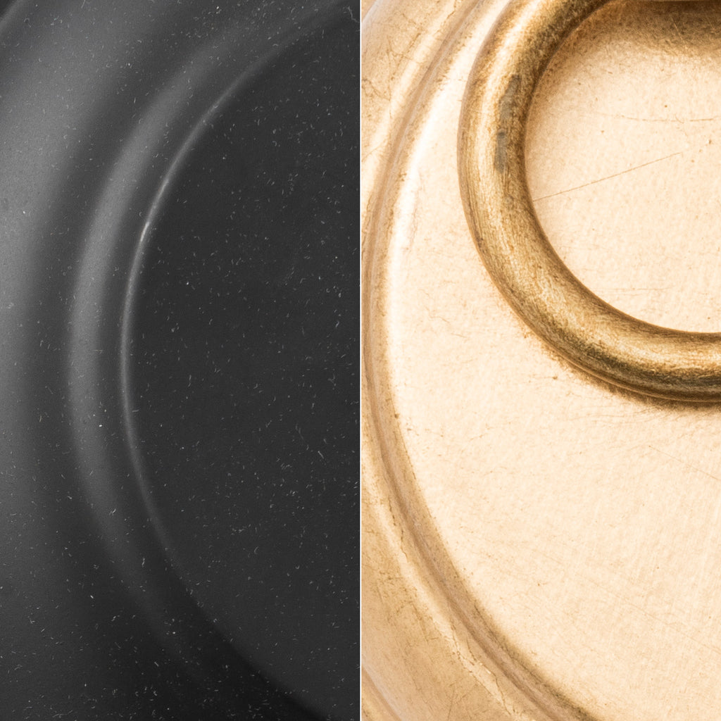 Odelle 4 Light Black + Antique Gold Semi Flush Mount Semi Flush Crystorama