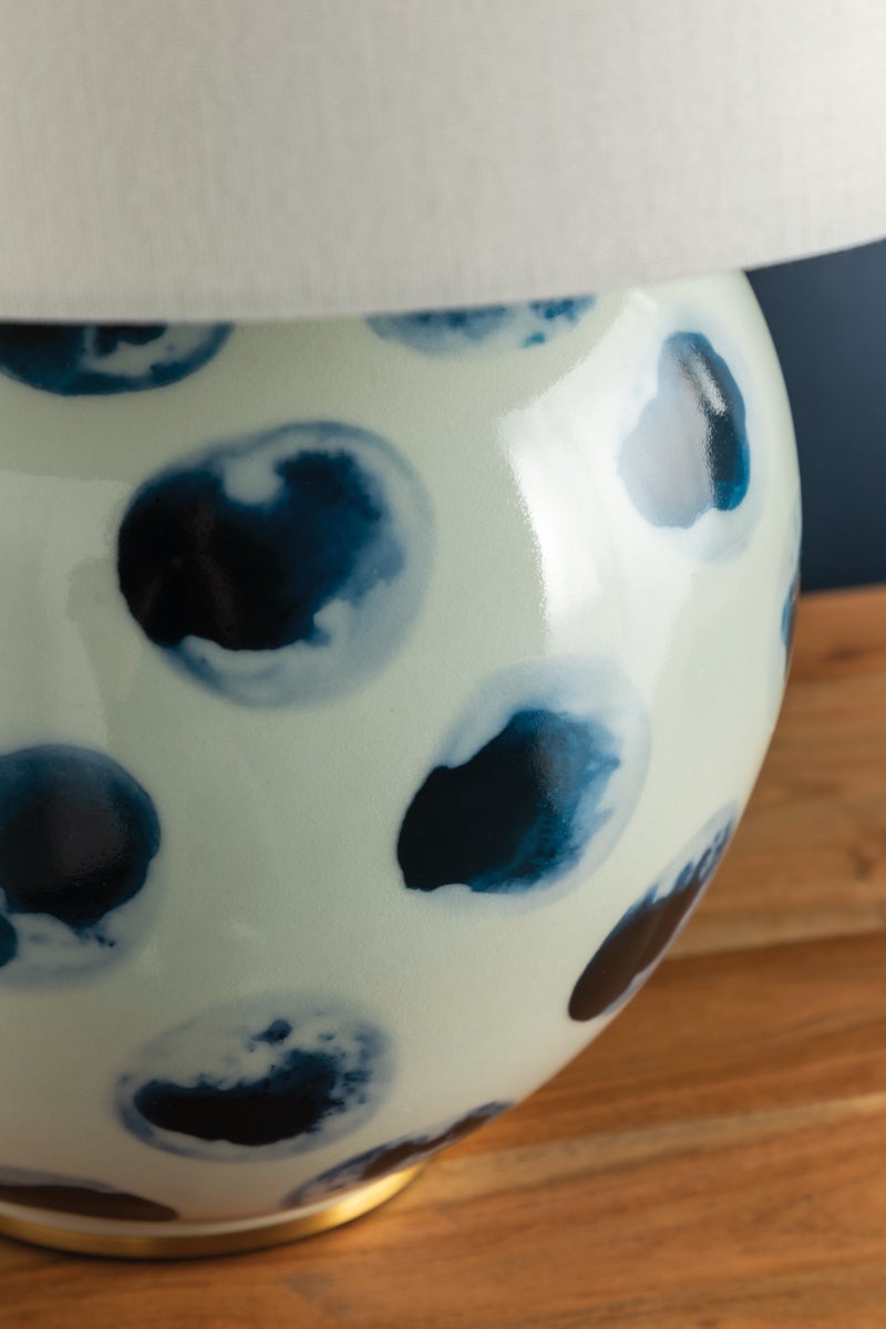 Blue Point Table Lamp