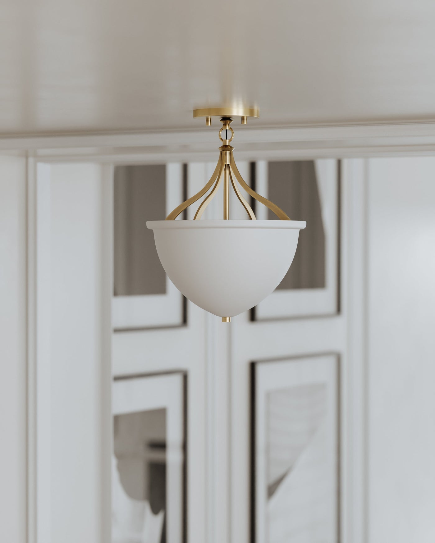 Browne Semi Flush Semi Flush Hudson Valley Lighting