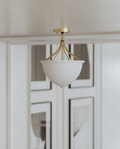 Browne Semi Flush Semi Flush Hudson Valley Lighting