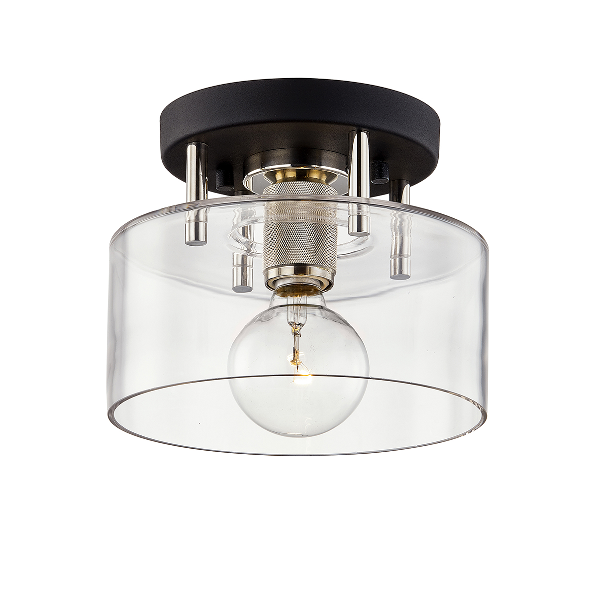 Bergamot Station Semi Flush Semi Flush Troy Lighting