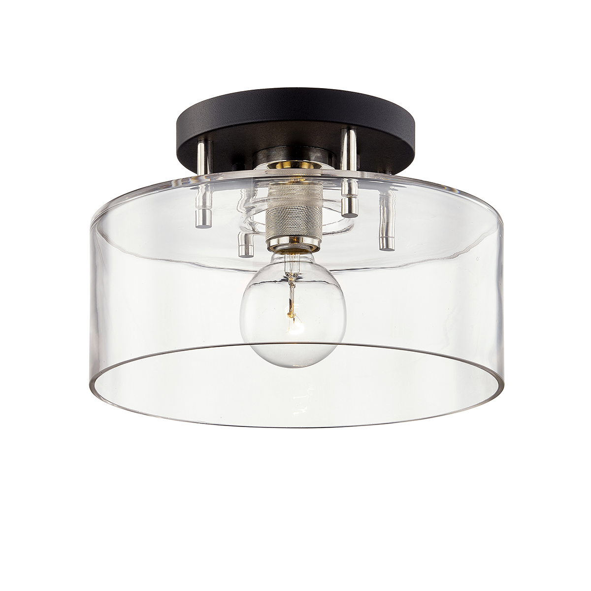 Bergamot Station Semi Flush Semi Flush Troy Lighting