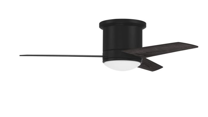 44" Cole in Flat Black  w/ Flat Black/Greywood Blades Ceiling Fan CRAFTMADE