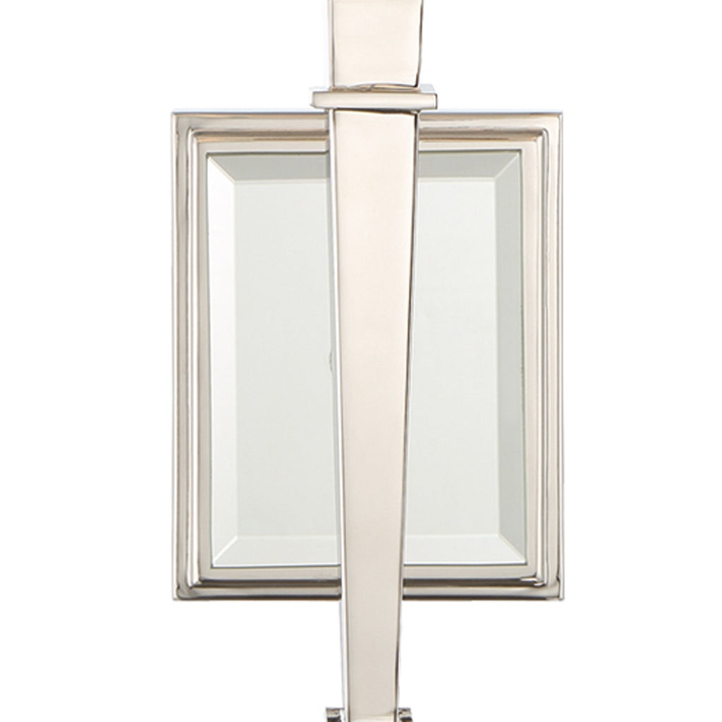 Clifton 1 Light Polished Nickel Sconce Wall Sconce Crystorama