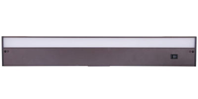 24" Under Cabinet LED Light Bar in Bronze Under Cabinet Lighting Craftmade