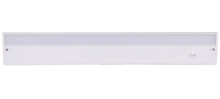 24" Under Cabinet LED Light Bar in White Under Cabinet Lighting Craftmade