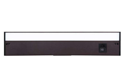 8" Under Cabinet LED Light Bar in Bronze (3-in-1 Adjustable Color Temperature)