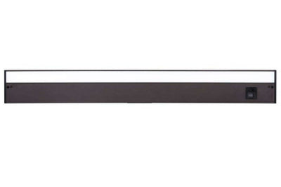 ##Antique Hardware## 30" Under Cabinet LED Light Bar in Bronze (3-in-1 Adjustable Color Temperature)