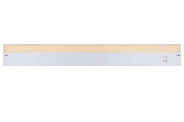 30" Under Cabinet LED Light Bar in White (3-in-1 Adjustable Color Temperature) Under Cabinet Lighting Craftmade