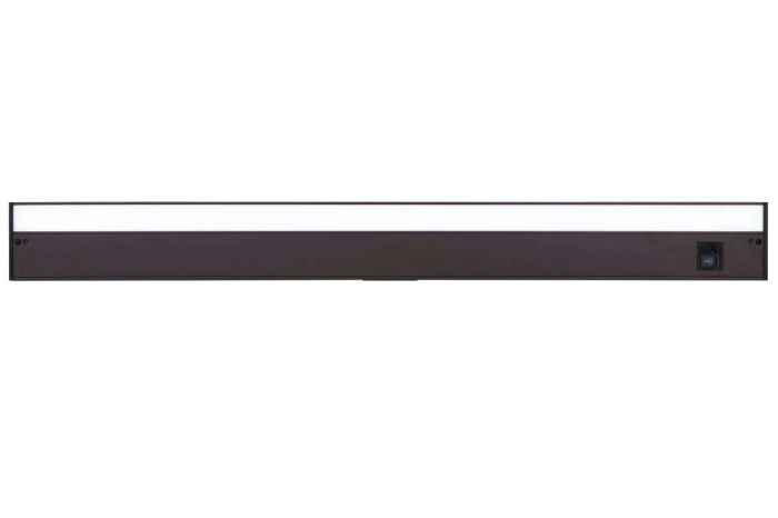 36" Under Cabinet LED Light Bar in Bronze (3-in-1 Adjustable Color Temperature) Under Cabinet Lighting Craftmade