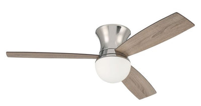 52" Daybreak in Polished Nickel w/ Driftwood/Greywood Blades Ceiling Fan CRAFTMADE