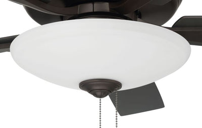 52" Eos 3 Light Bowl in Espresso w/ Espresso/Walnut Blades Ceiling Fan CRAFTMADE