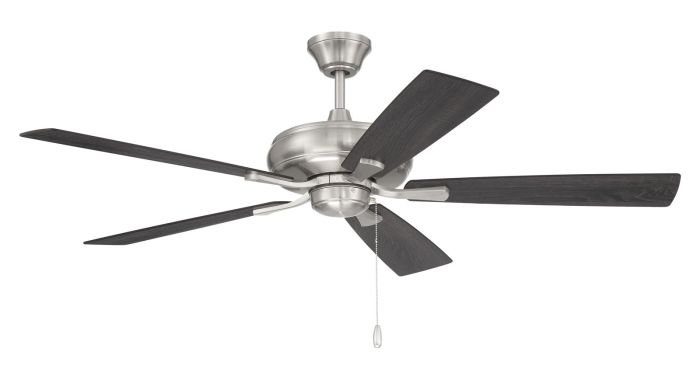 52" Eos in Brushed Polished Nickel w/ Brushed Nickel/Greywood Blades Ceiling Fan CRAFTMADE