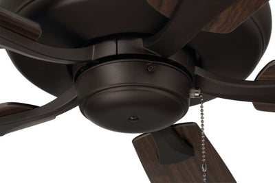 52" Eos in Espresso w/ Espresso/Walnut Blades Ceiling Fan CRAFTMADE