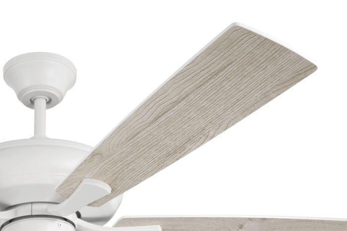 52" Eos in White w/ White/Washed Oak Blades Ceiling Fan CRAFTMADE