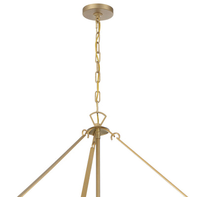 Emory 22 Light Modern Gold Chandelier Chandelier Crystorama