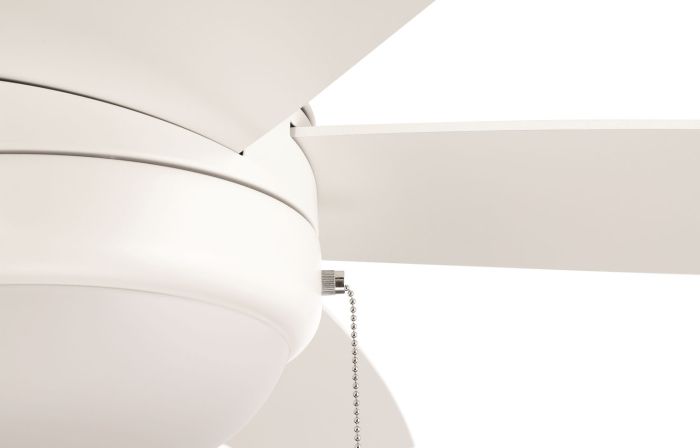 52" Phaze Energy Star 5 in White w/ White Blades Ceiling Fan CRAFTMADE