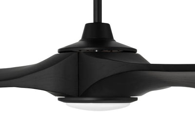 60" Envy in Flat Black  w/ Flat Black Blades Ceiling Fan CRAFTMADE