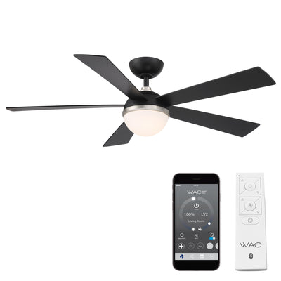 Eclipse 5-Blade LED Smart Ceiling Fan Ceiling Fan WAC Lighting