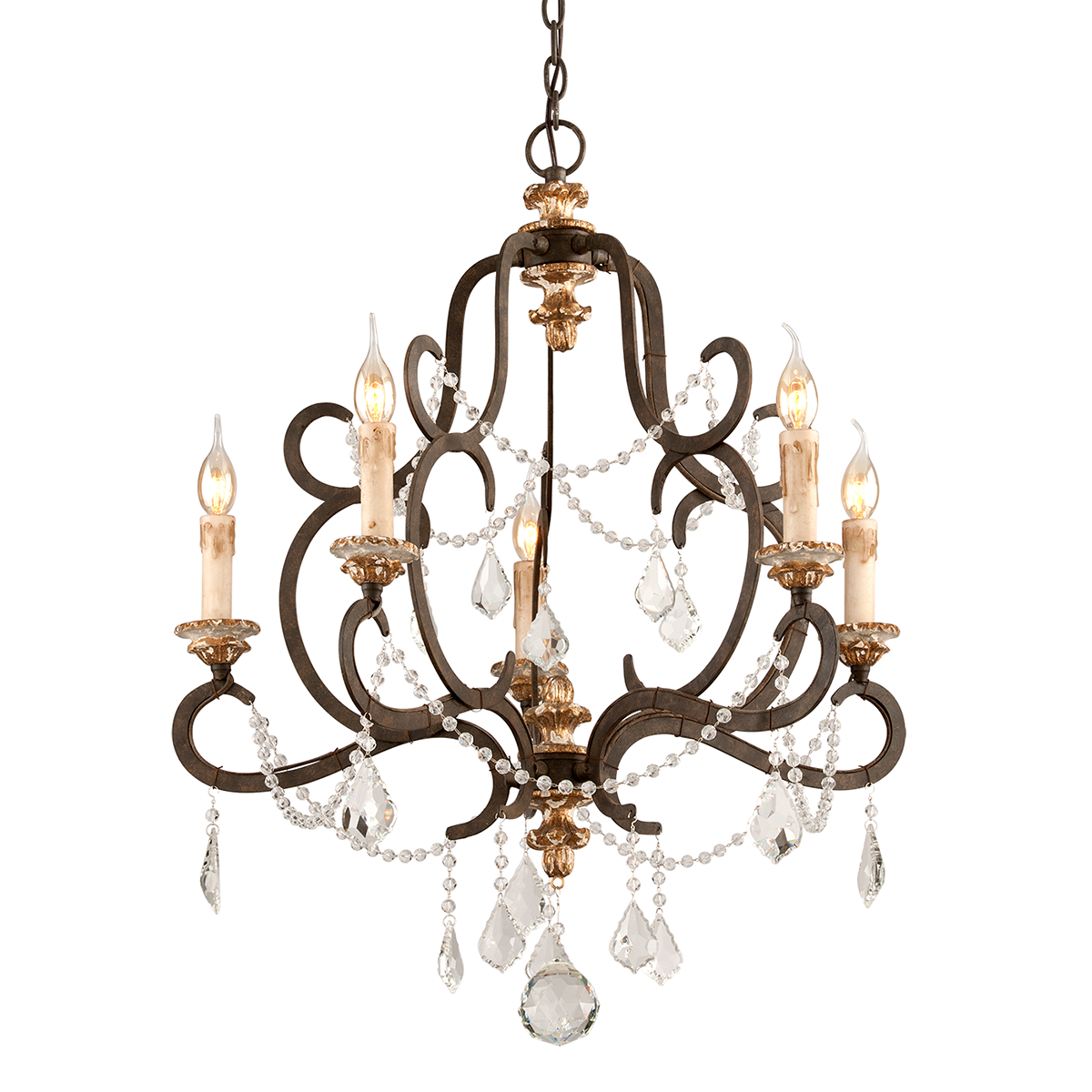 Bordeaux Chandelier Chandelier Troy Lighting