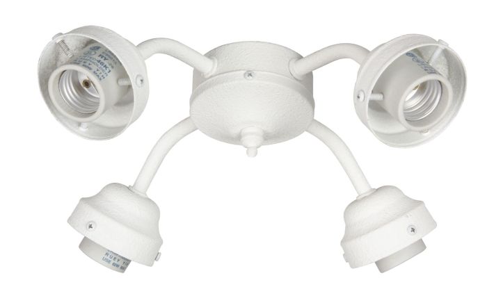 Universal 4 Light Fitter in White Accessory Craftmade